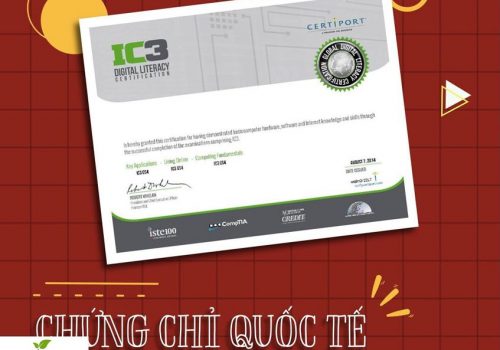 chứng chỉ tin học ic3