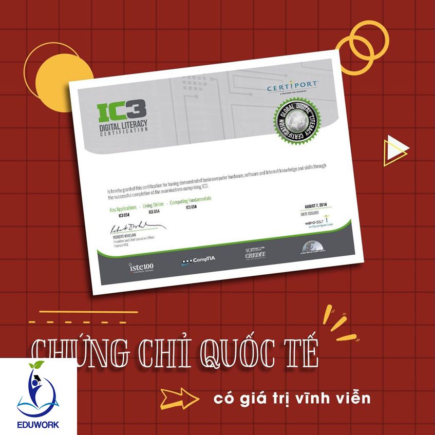 chứng chỉ tin học ic3